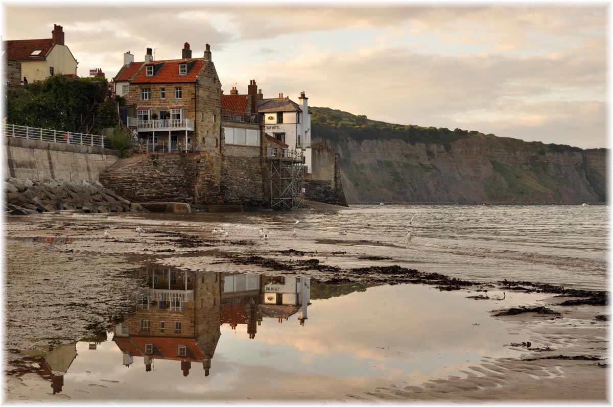 Nordseeküstenradweg, North Sea Cycle Route, England, Robin Hood's Bay