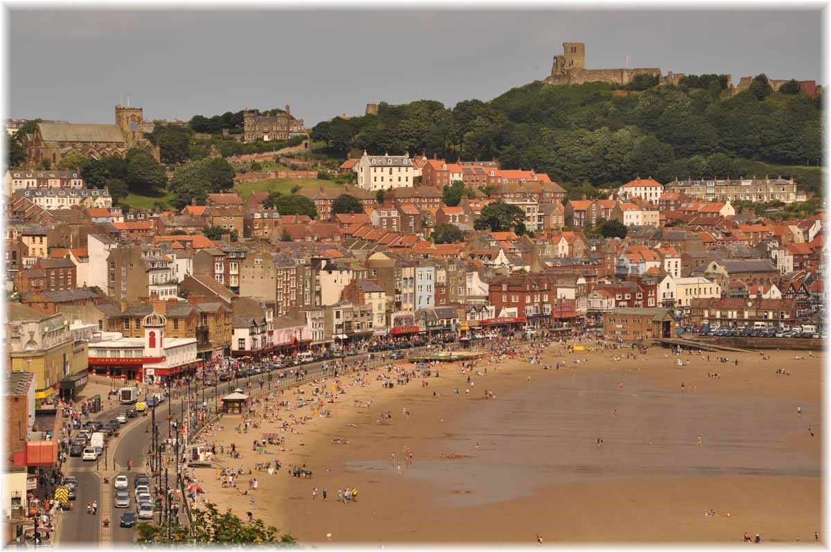 Nordseeküstenradweg, North Sea Cycle Route, England, Scarborough