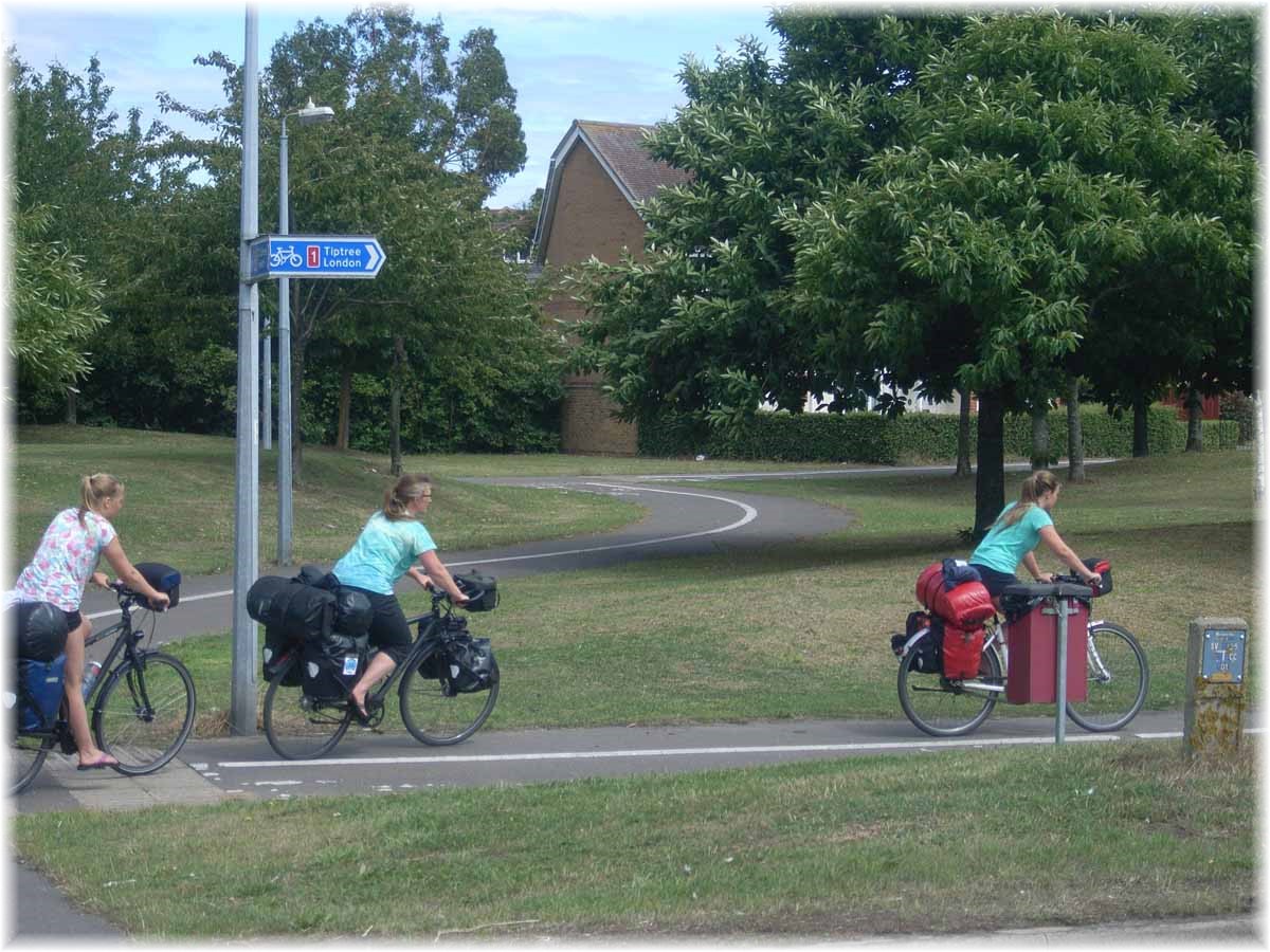 Nordseeküstenradweg, North Sea Cycle Route, England