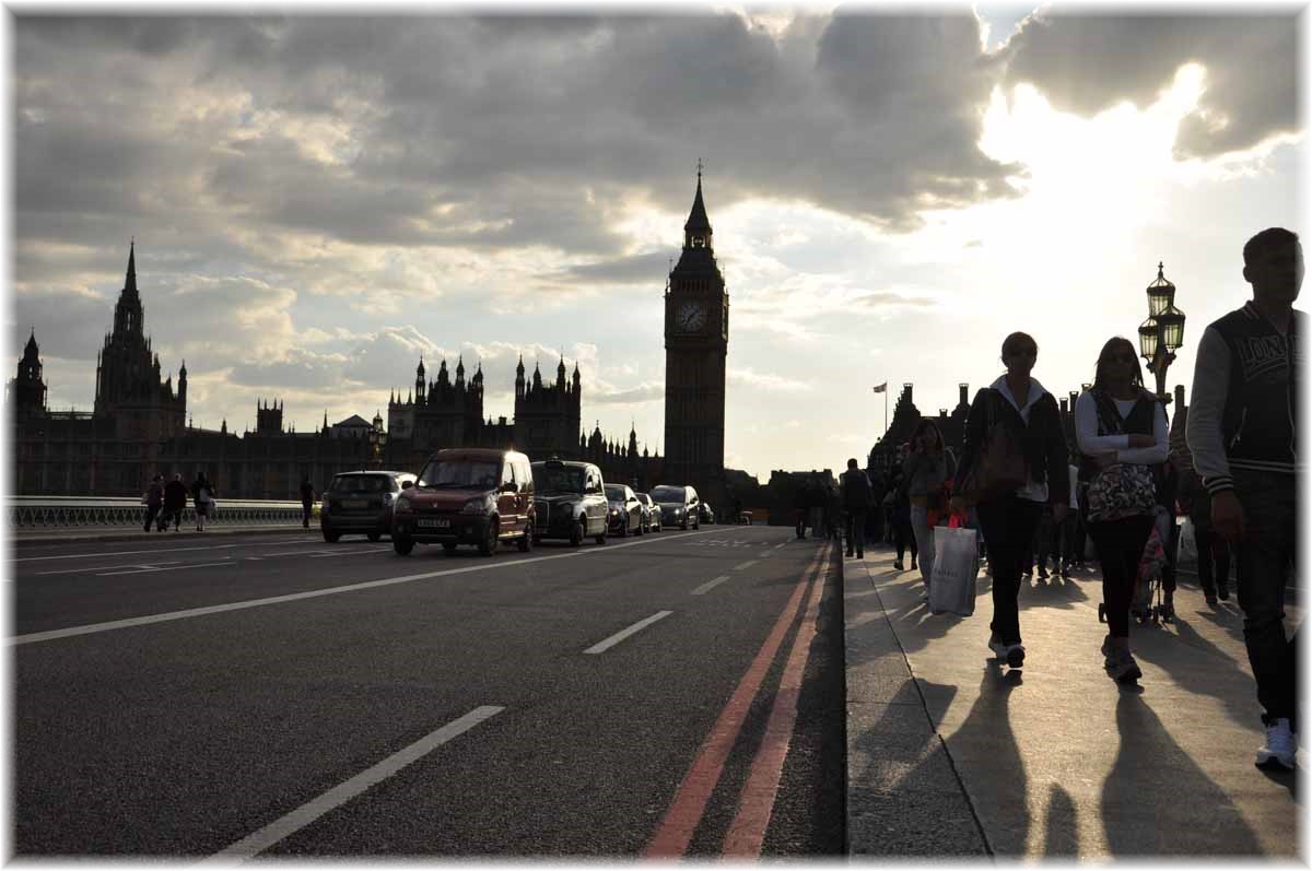 Nordseeküstenradweg, North Sea Cycle Route, England, London, Big Ben, Houses of Parliament