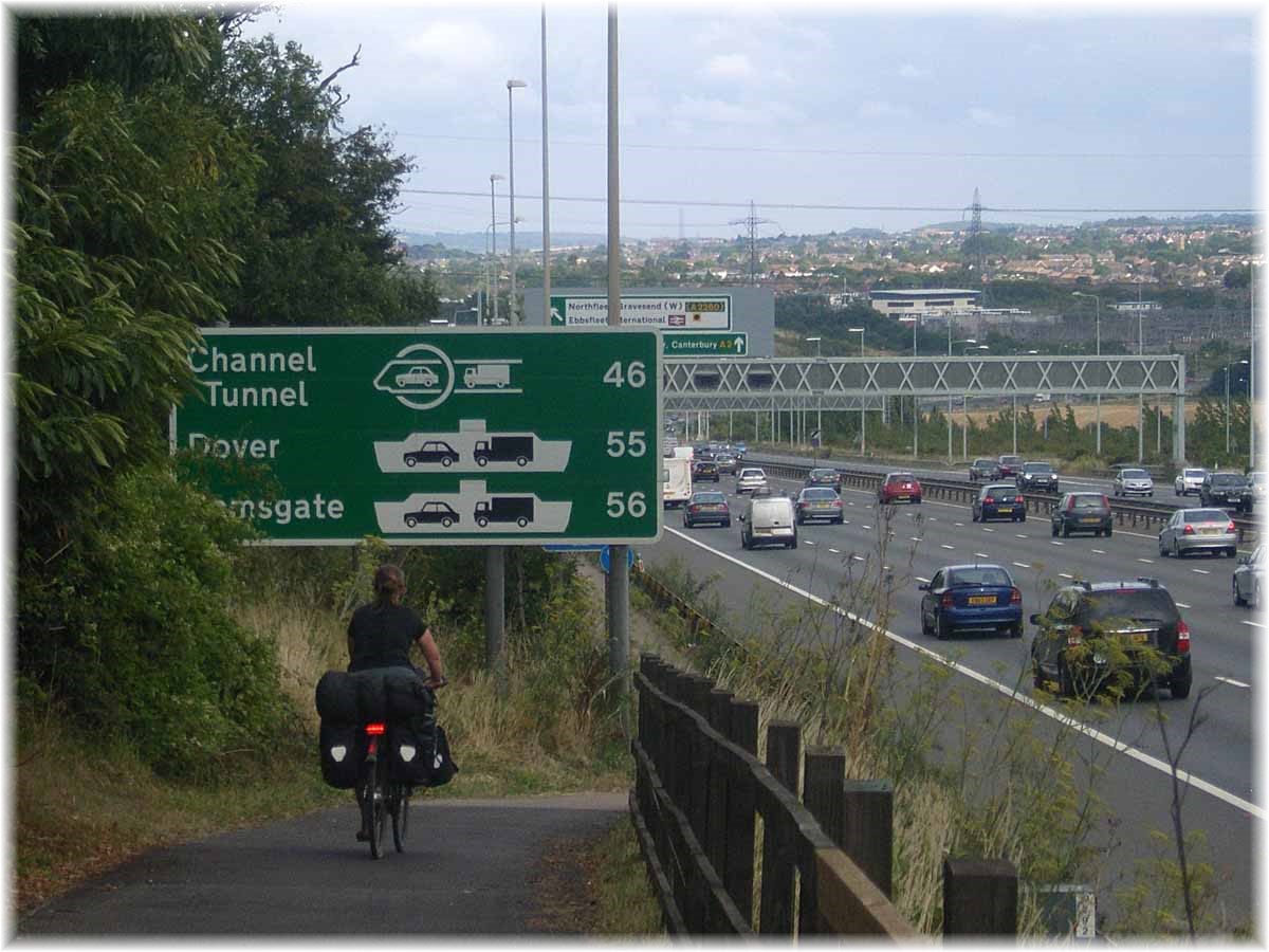 Nordseeküstenradweg, North Sea Cycle Route, England