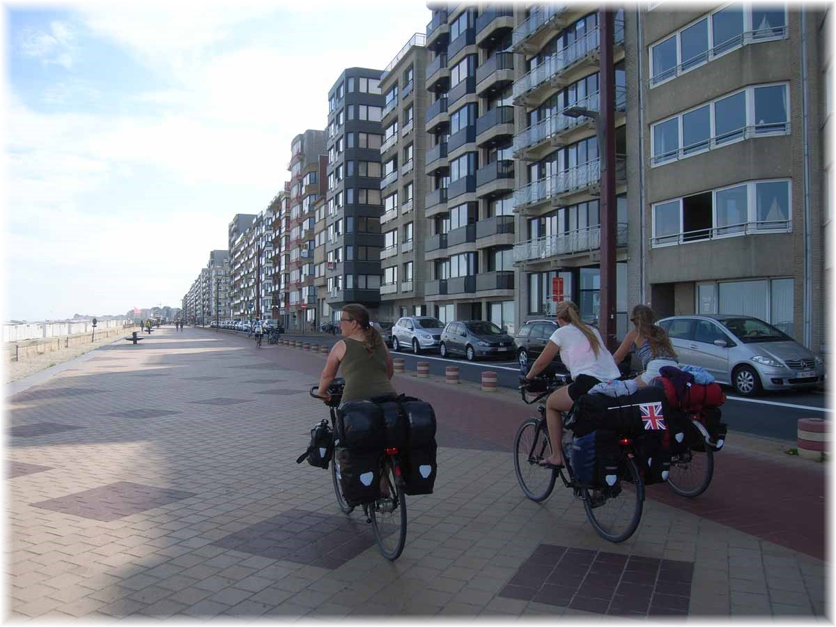 Nordseeküstenradweg, North Sea Cycle Route, Belgien