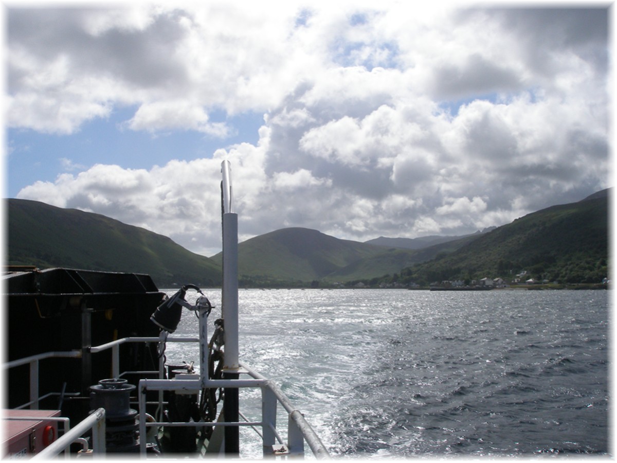 Überfahrt von Lochranza nach Cloanaig