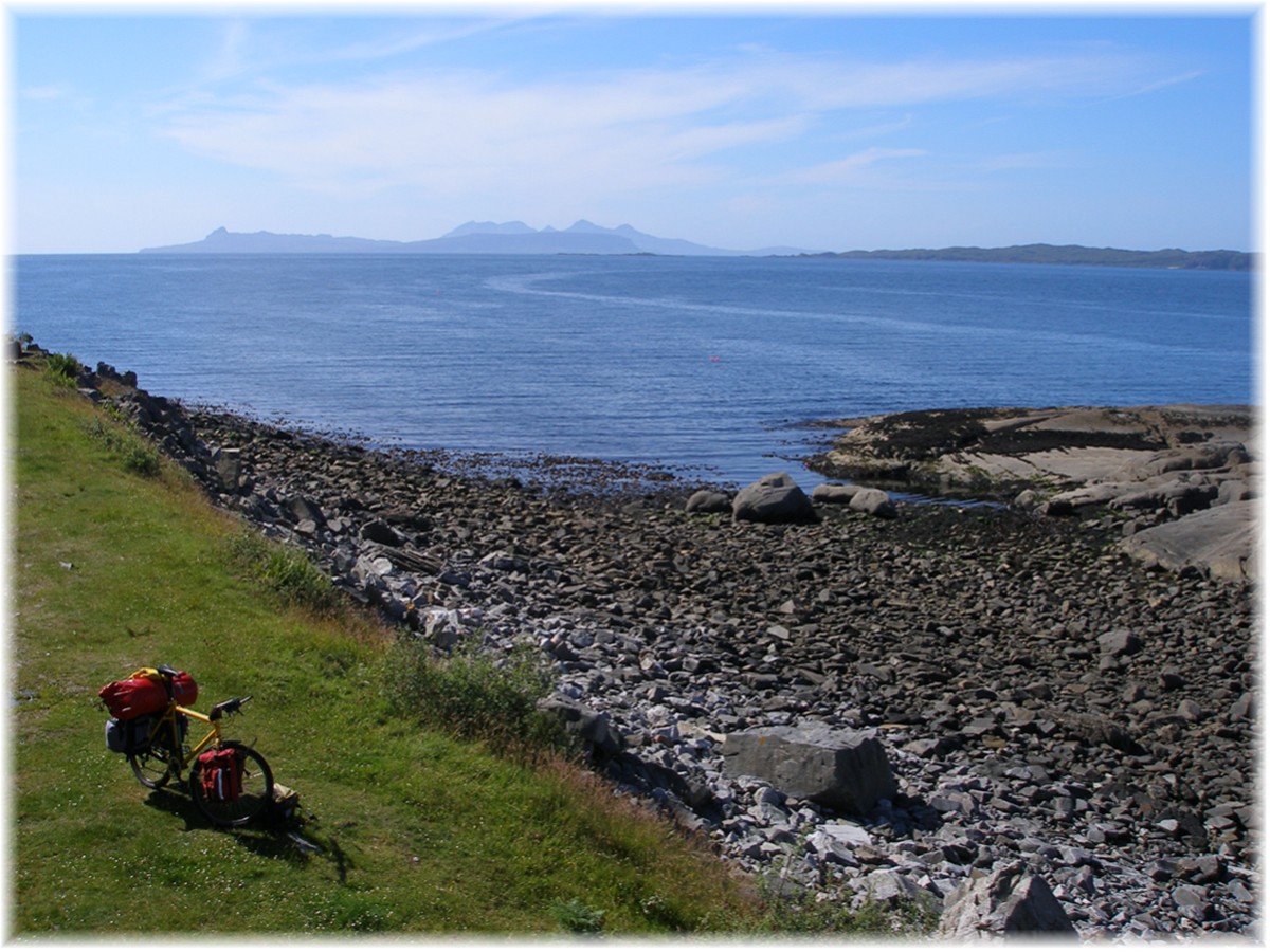 Pause am Loch Ailort