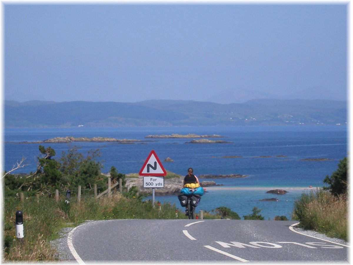 Auf dem Weg zum Hafenort Mallaig