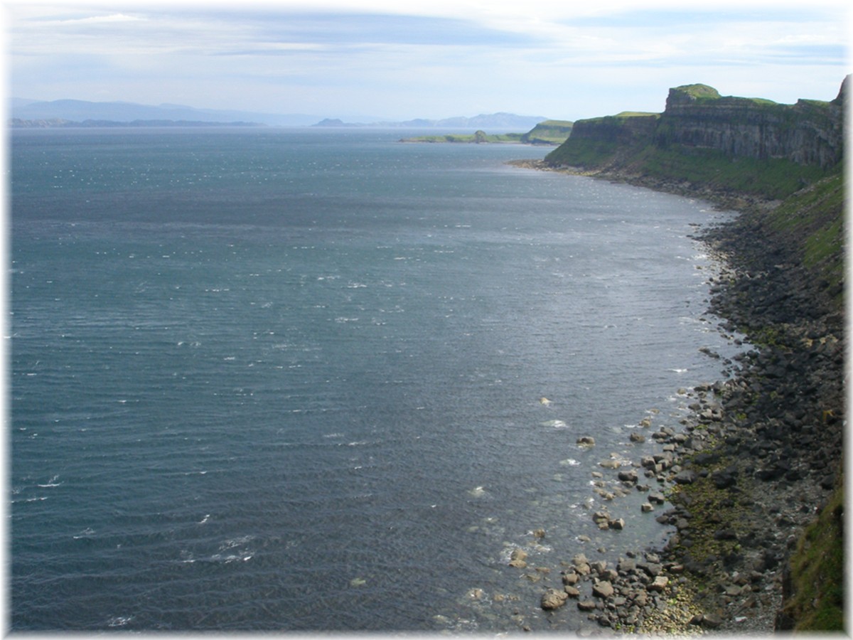 Schottland, Isle of Skye, Steilküste