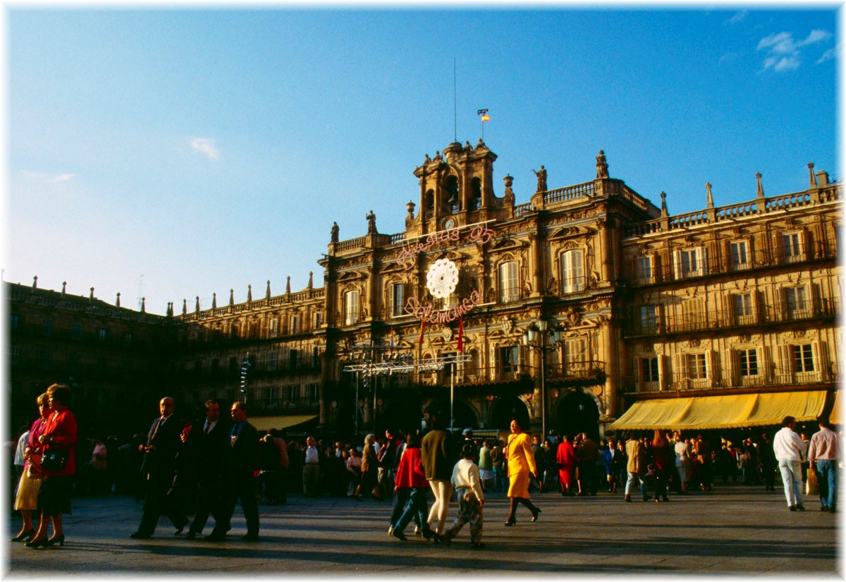 Spanien, Plaza Mayor, Salamanca