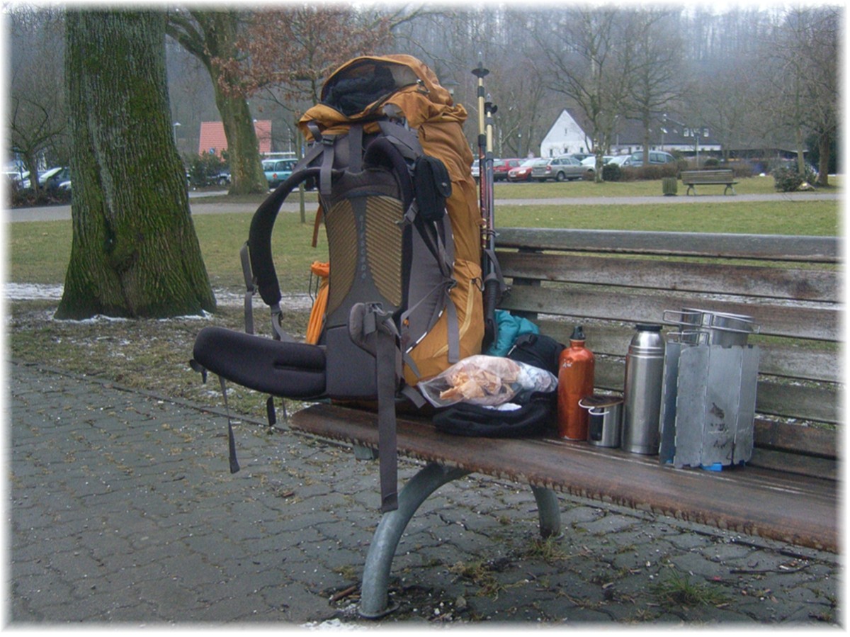 Teekochen für die Heimfahrt