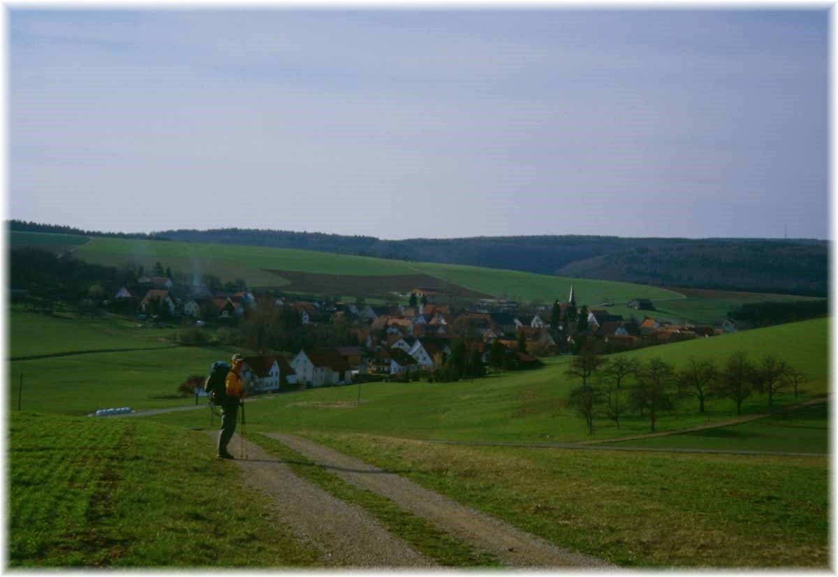 Fernwanderweg E1, Riedöschingen