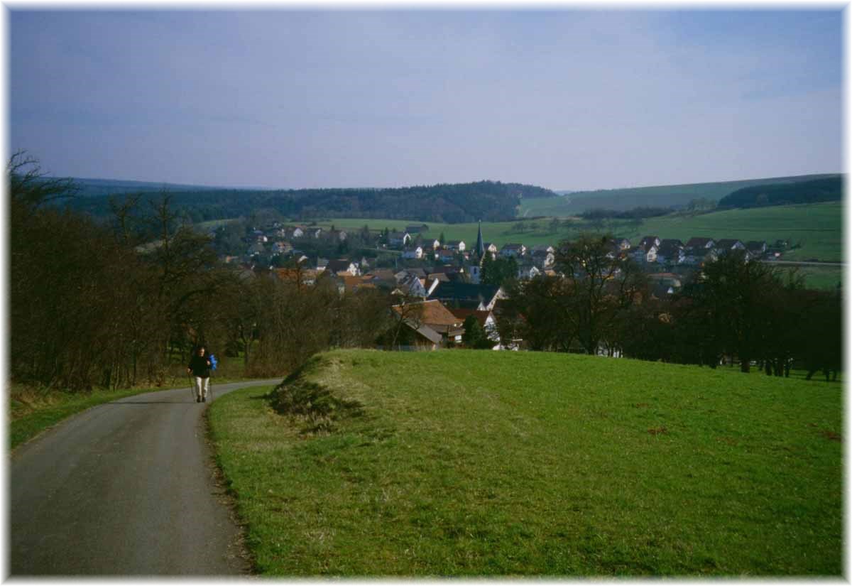 Fernwanderweg E1, Riedöschingen