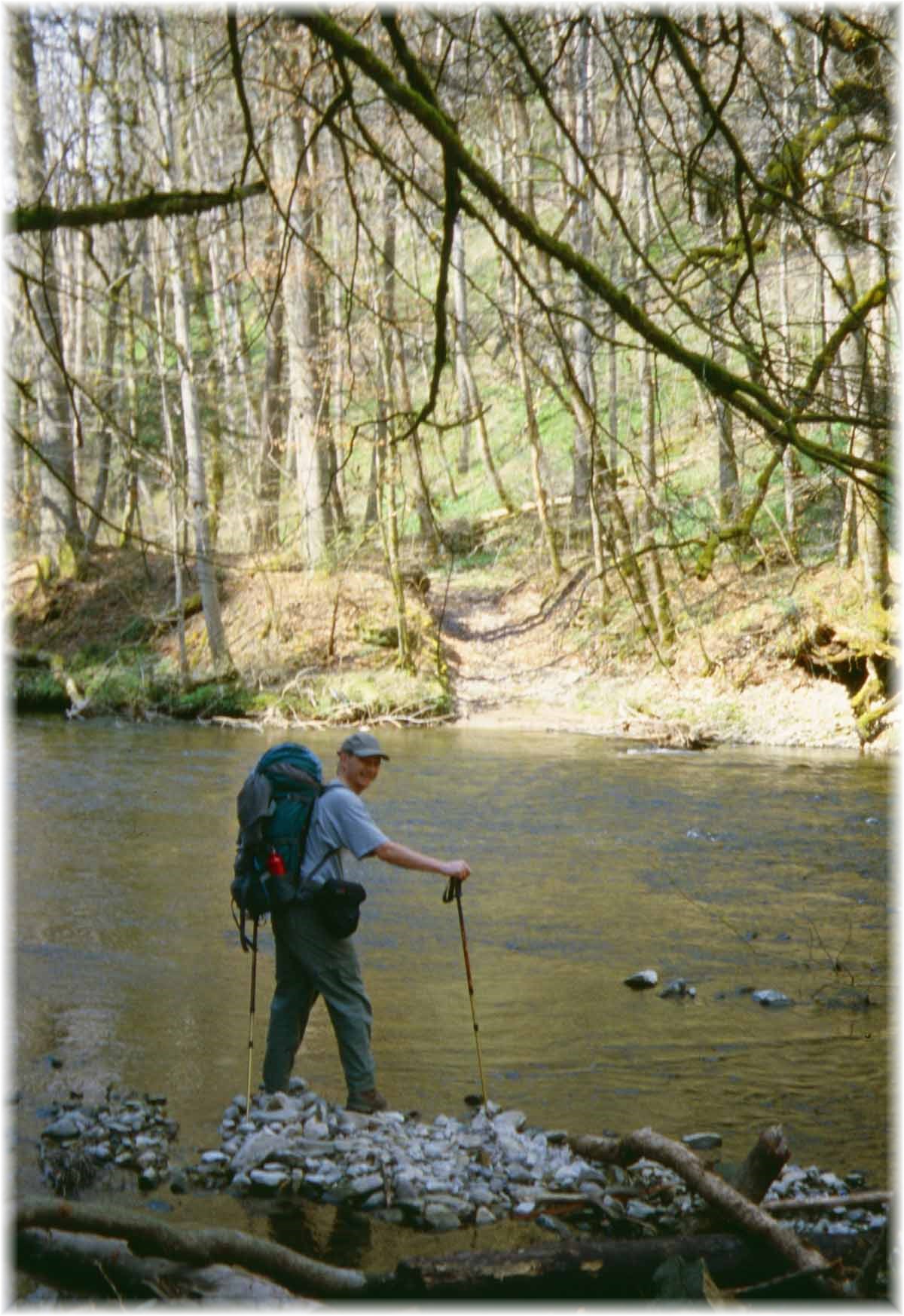 Fernwanderweg E1, Flüsschen Wutach