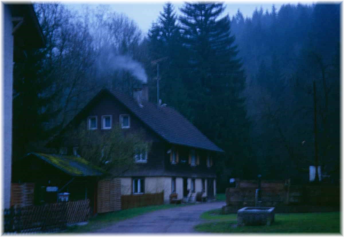 Fernwanderweg E1, Gasthof Schattenmühle