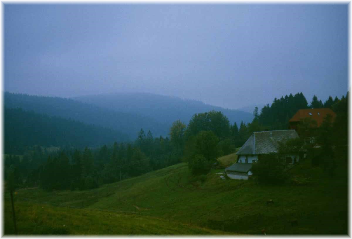 Fernwanderweg E1, Schwarzwald