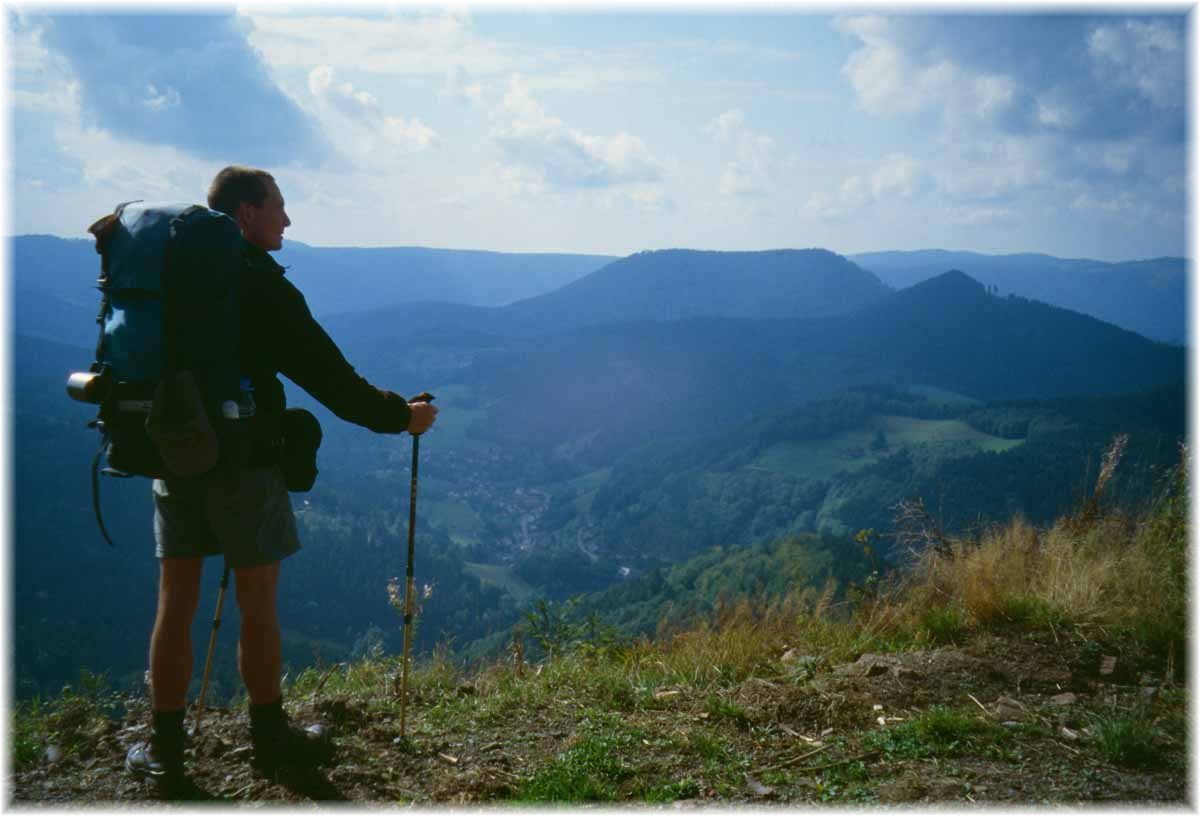 Fernwanderweg E1, Schwarzwald