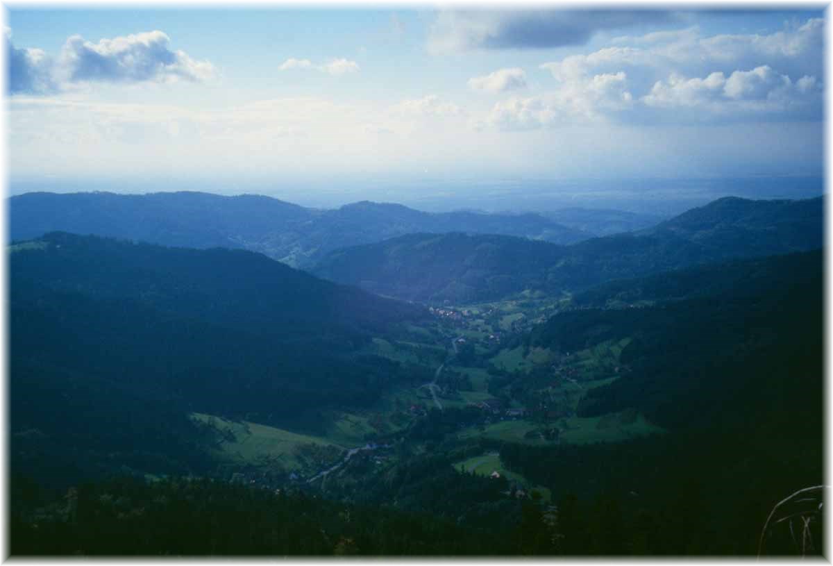 Fernwanderweg E1, Schwarzwald