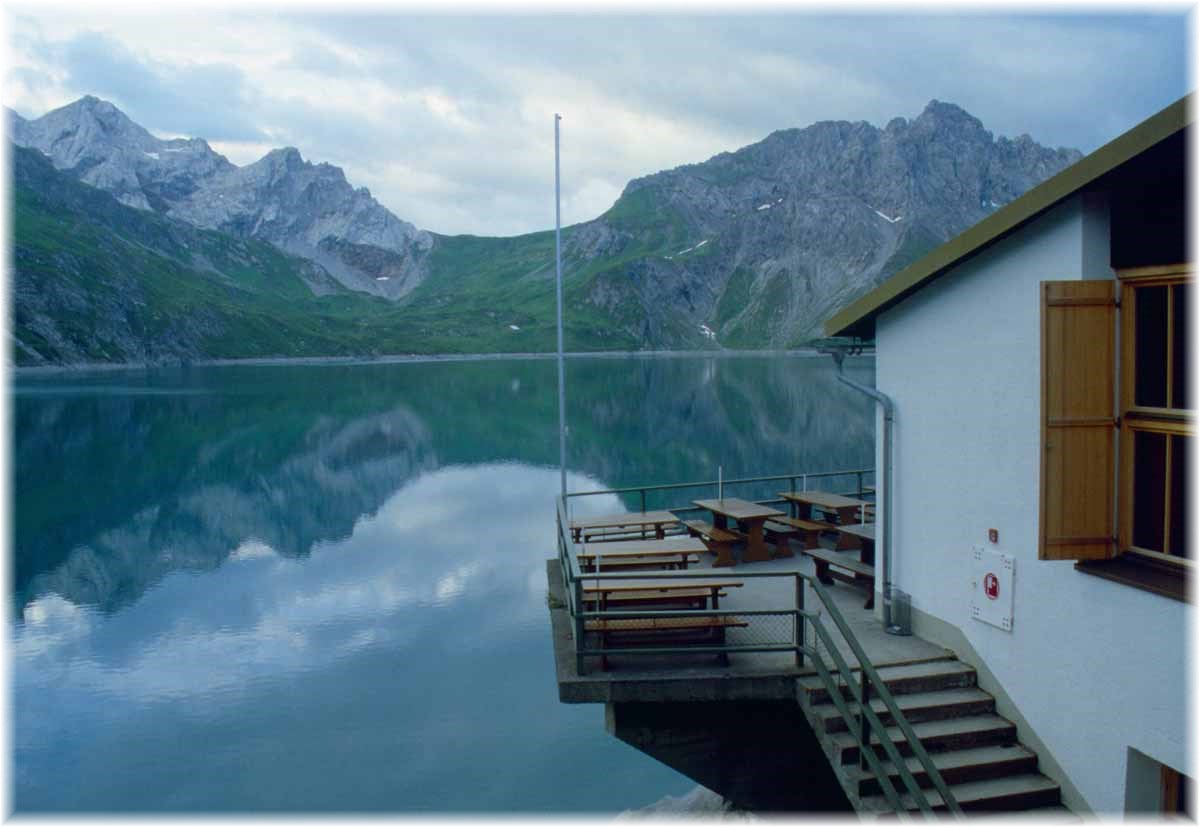 Lüner See mit Douglasshütte