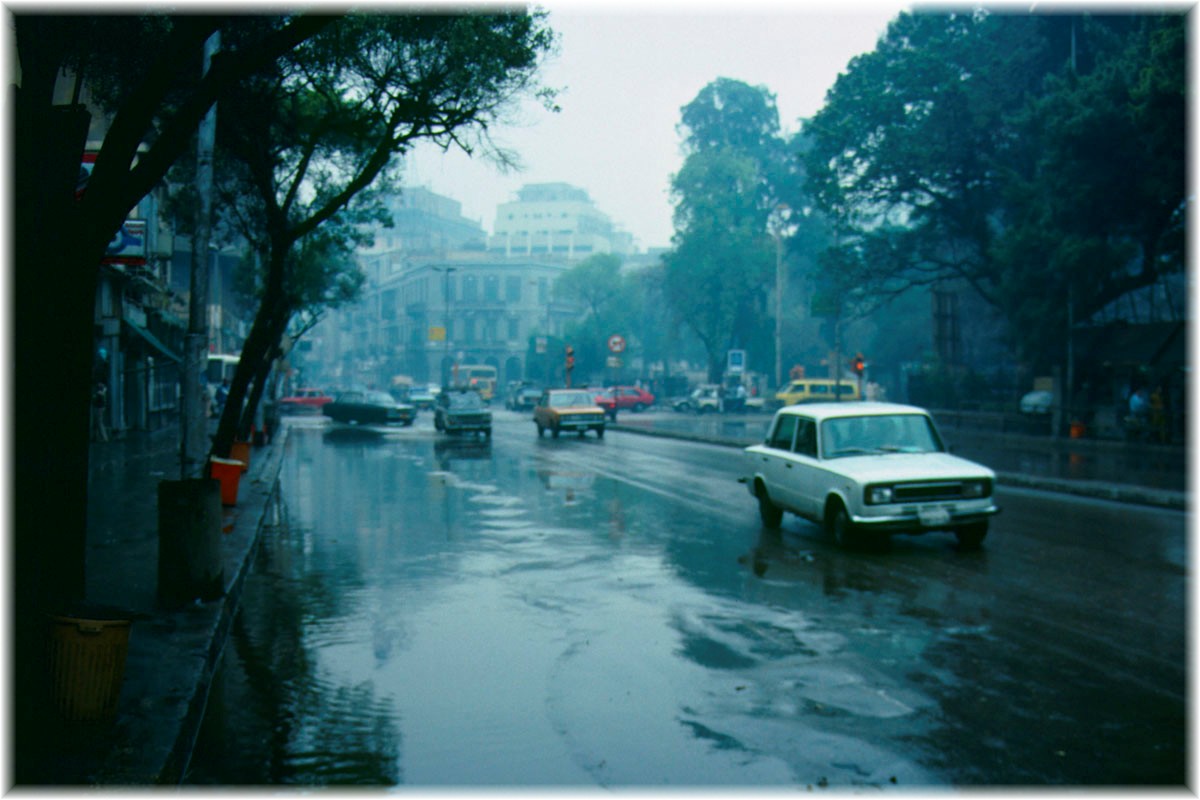 Ägypten, Kairo, Hochwasser