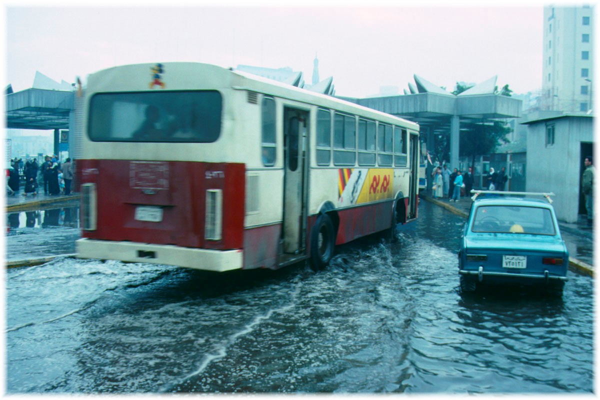 Ägypten, Kairo, Hochwasser