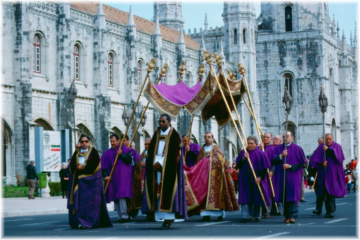 Portugal, Karfreitagsprozession in Lissabon