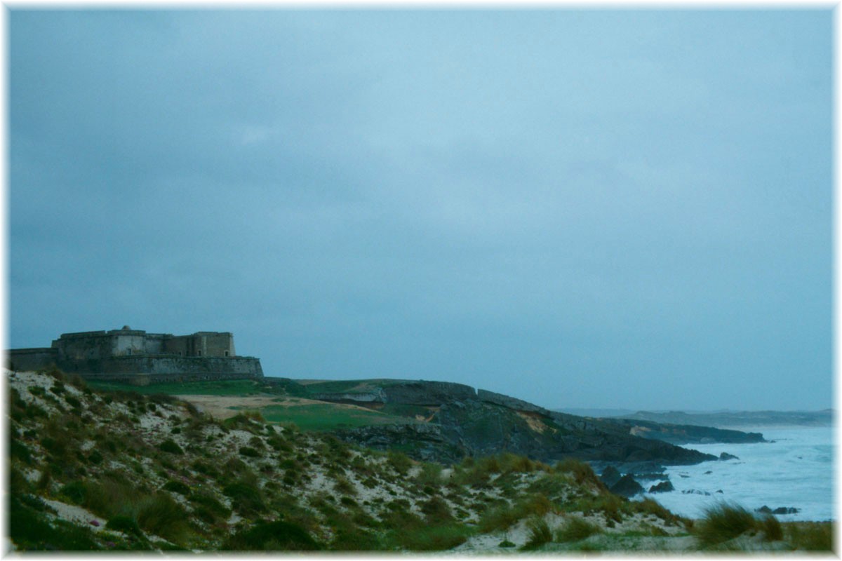 Portugal, Festung Forte da Praia da Ilha do Pessegueiro in der Nähe von Porto Covo