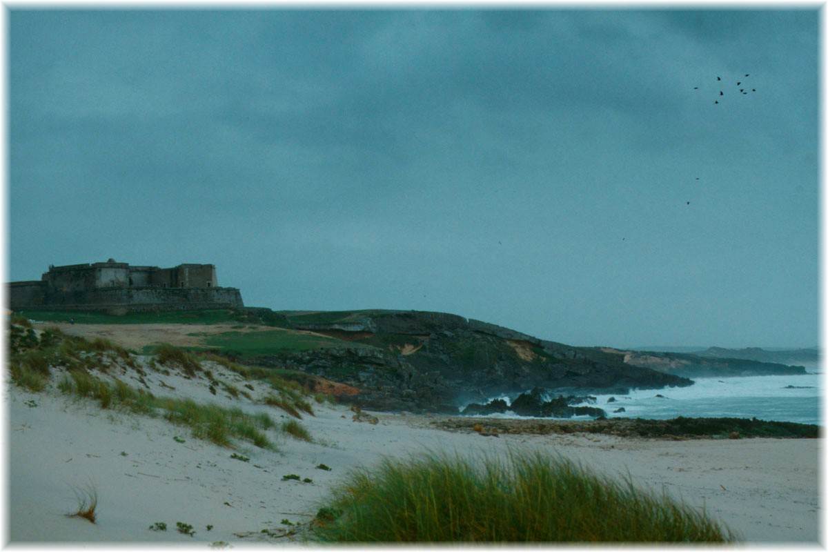 Portugal, Festung Forte da Praia da Ilha do Pessegueiro in der Nähe von Porto Covo