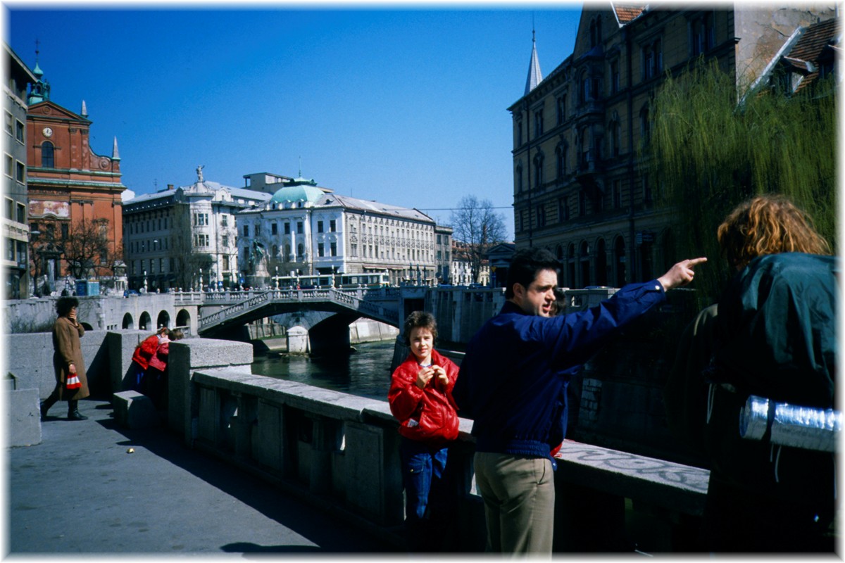 Unverhoffte Stadtführung in Ljubljana