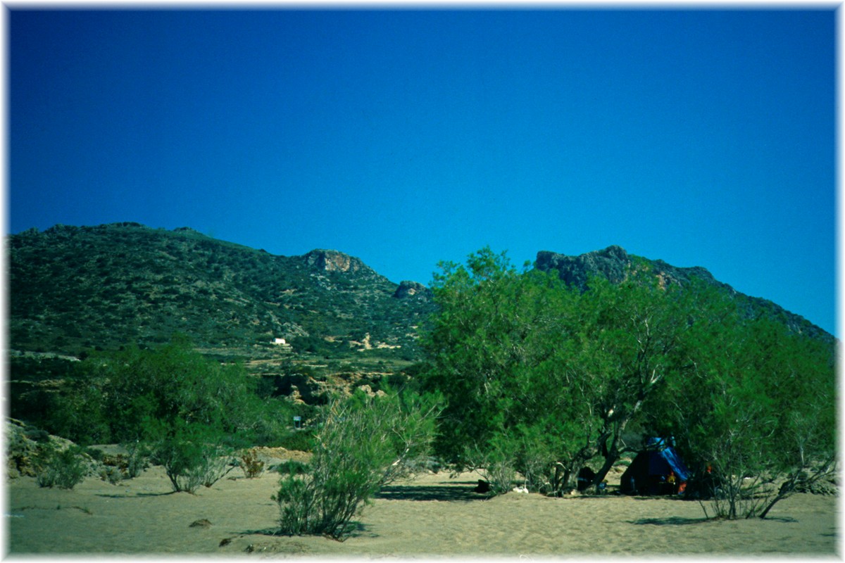 Am Strand von Palaiochora