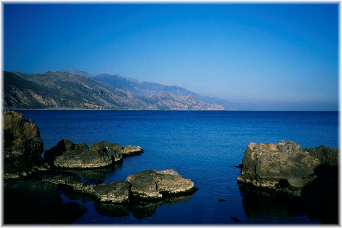 Am Strand von Palaiochora