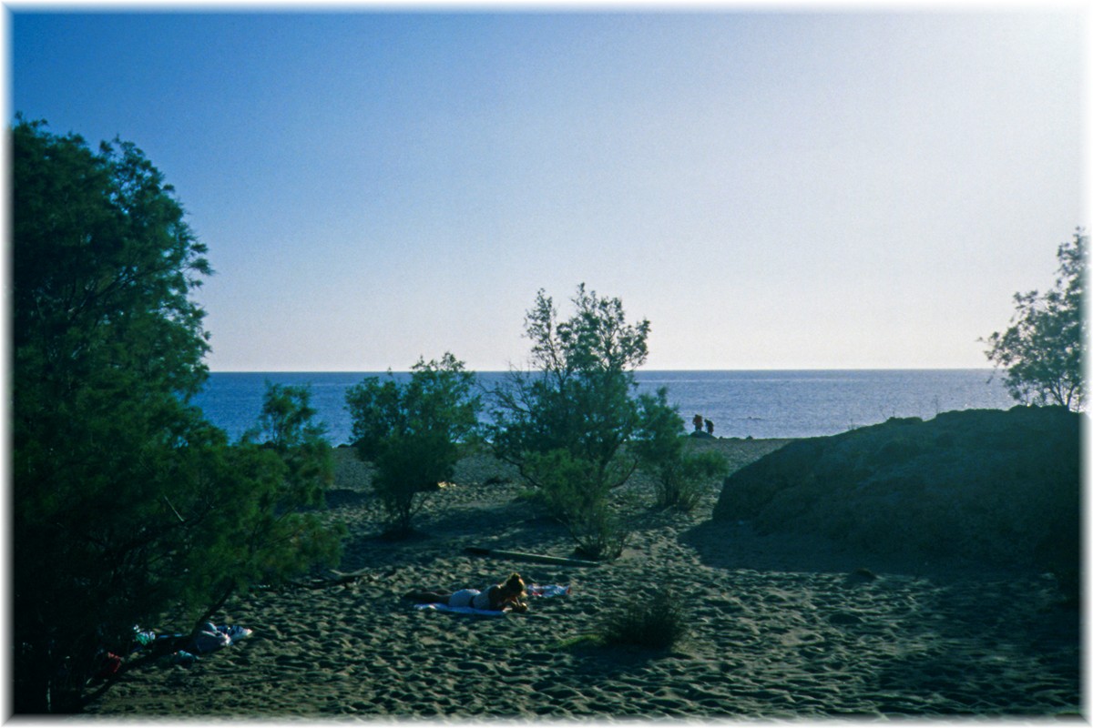 Am Strand von Palaiochora