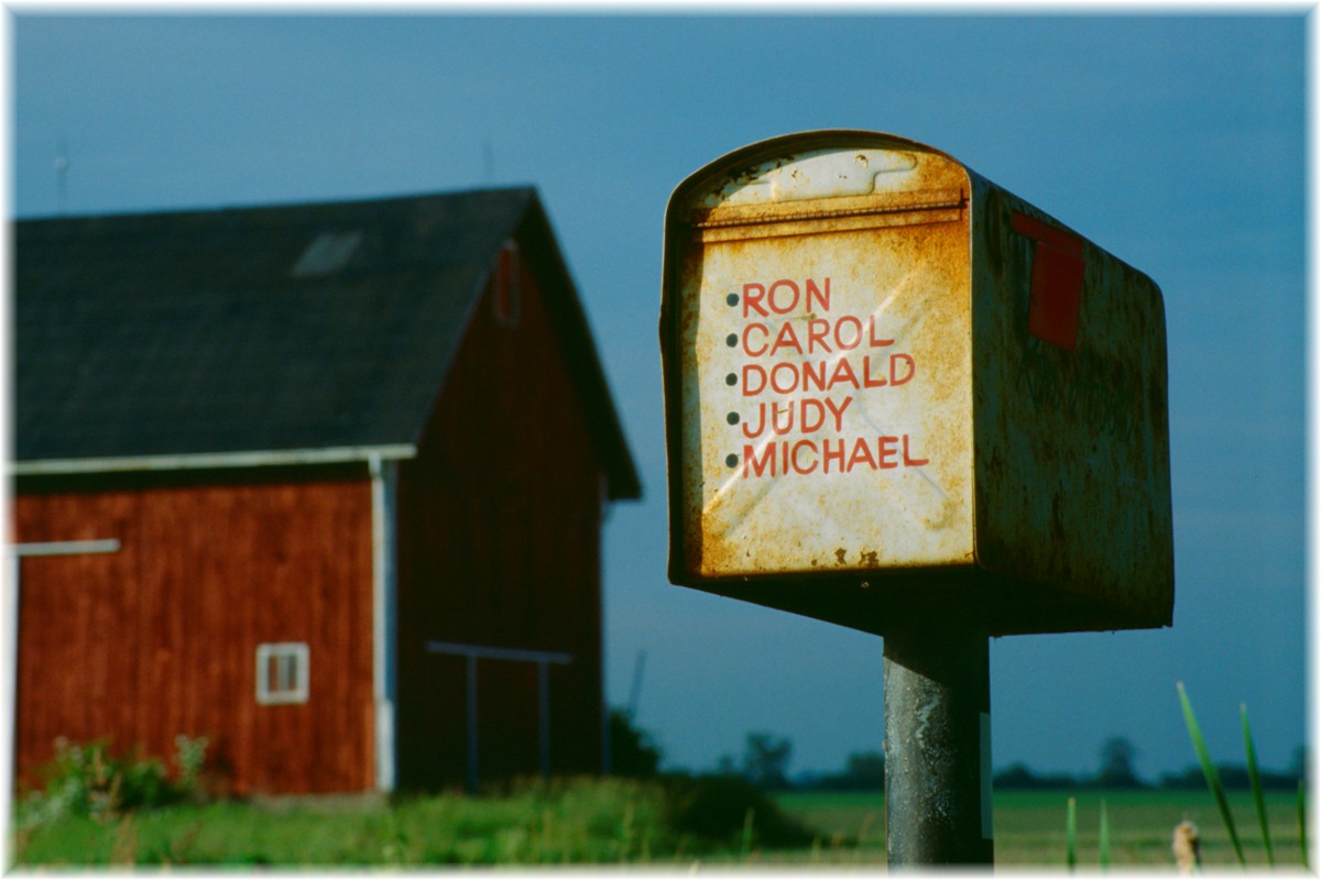 Kanada, Mailbox