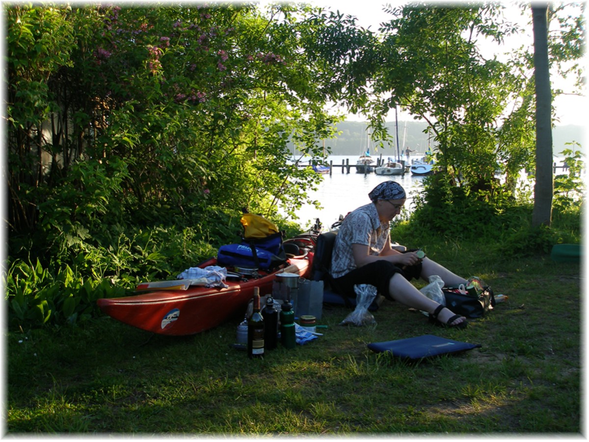 Brotzeit am Ratzeburger See