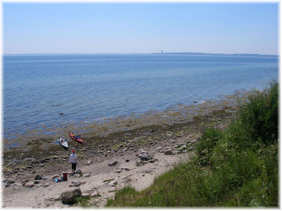 Pause am Strand, Lübecker Bucht