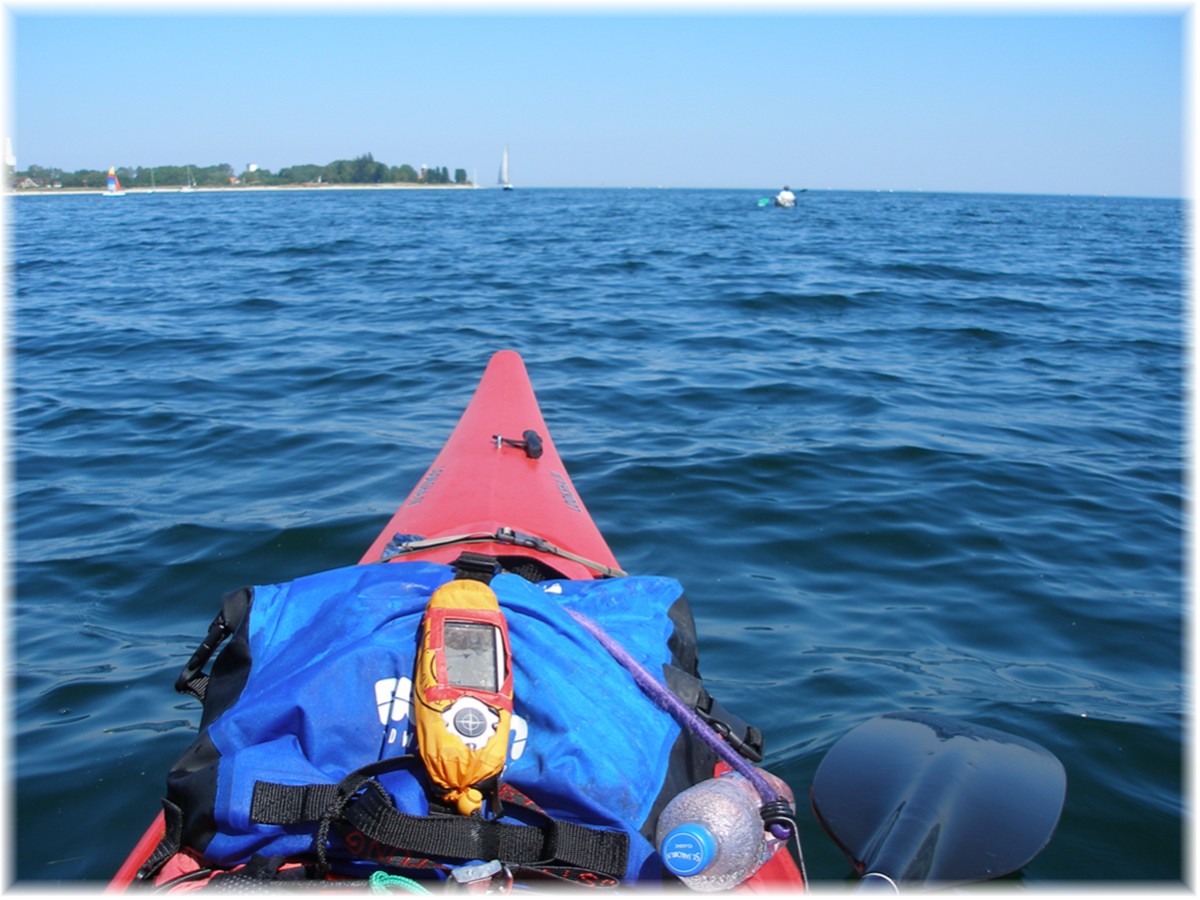 Auf der Ostsee vor Pelzerhaken, Lübecker Bucht