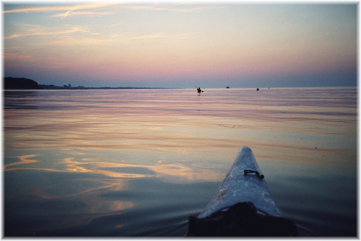 Morgens um vier auf der Ostsee