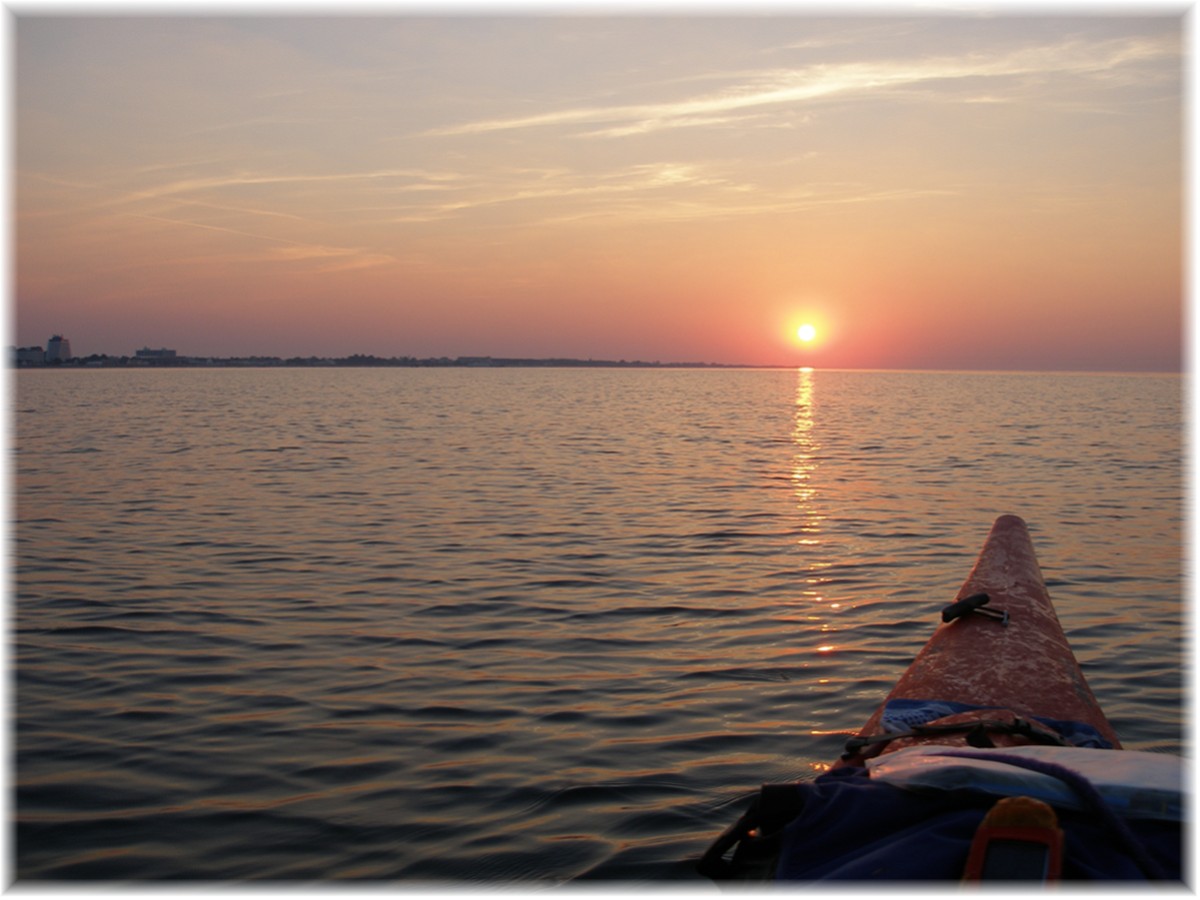 Morgens um vier auf der Ostsee