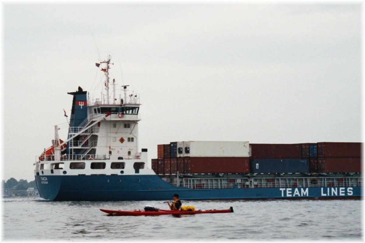 Auf der Kieler Förde