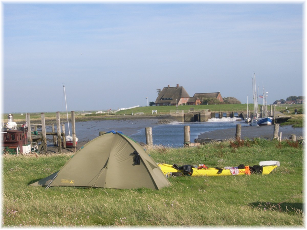 Auf der Hallig Hooge