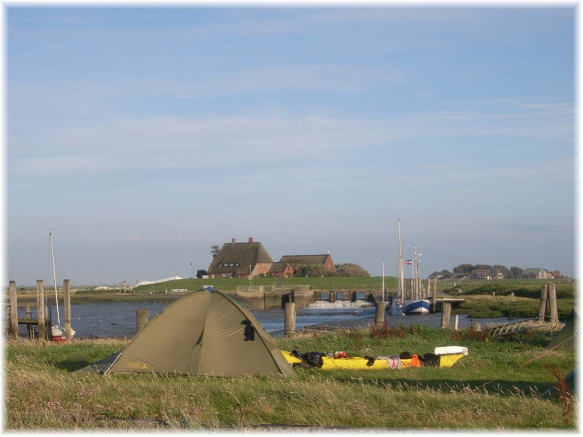 Auf der Hallig Hooge