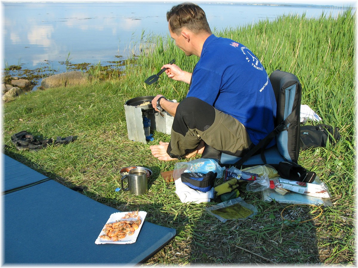 Abendessen auf Helnaes