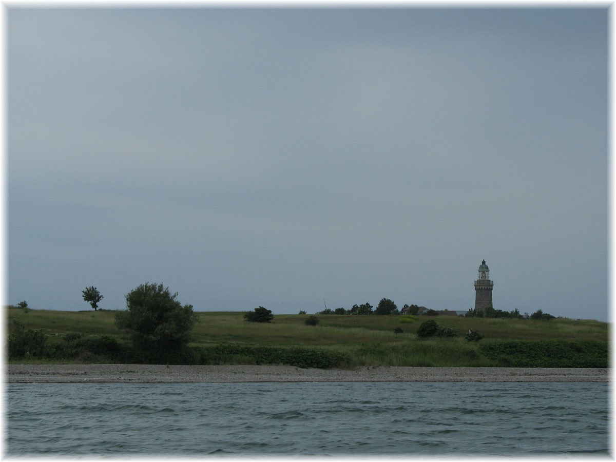 Leuchtturm am Nordwestzipfel der Insel r