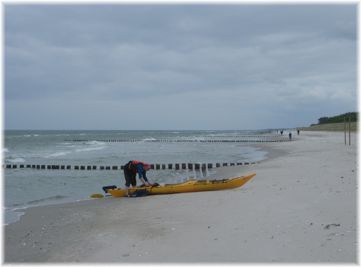 Start am Strand von Prerow