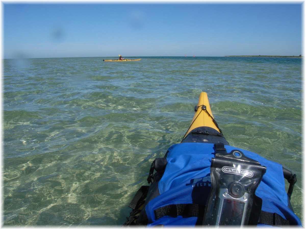 Paddeln vor Hiddensee