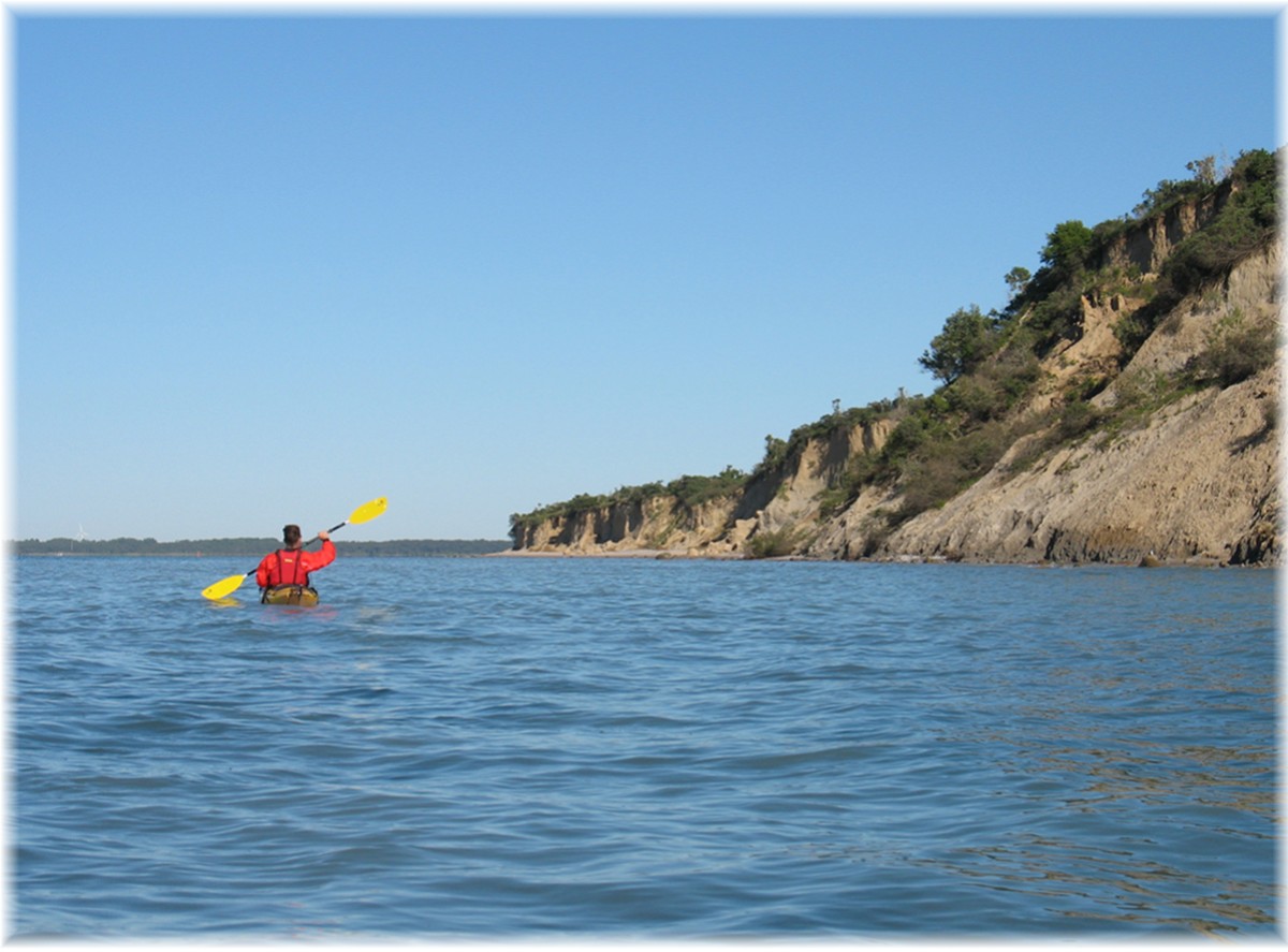 Wilde Nordküste der Insel Hiddensee