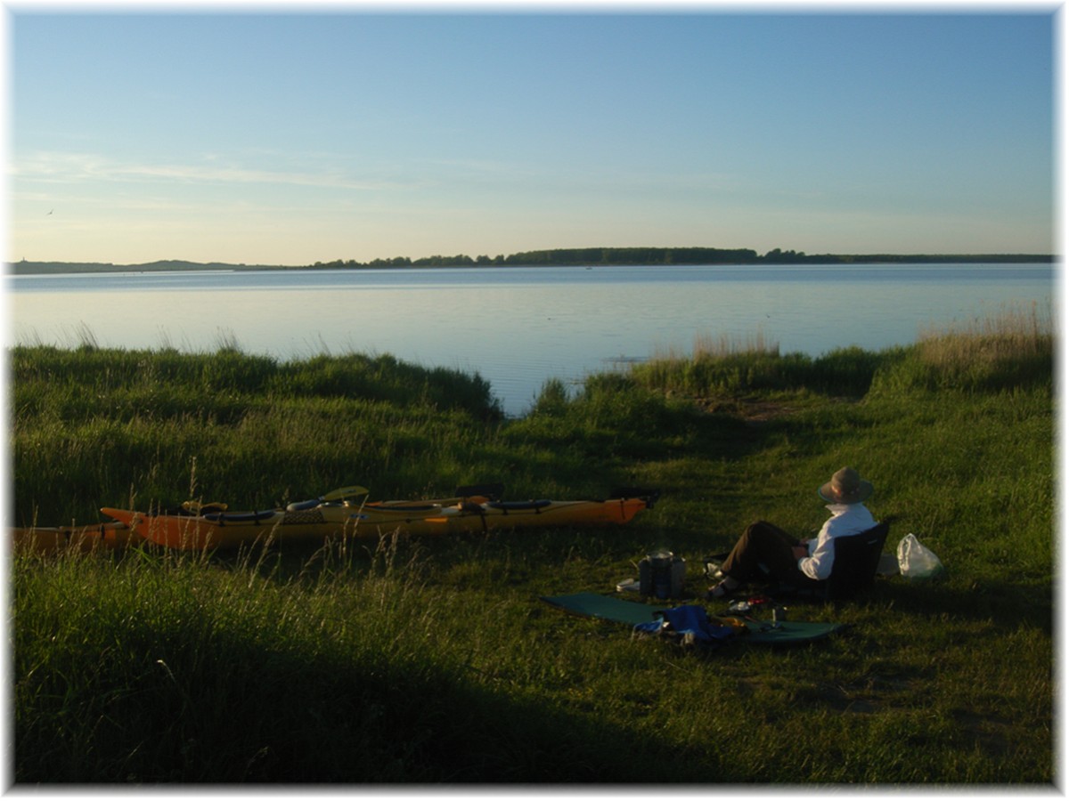 Wilder Lagerplatz bei Schaprode, Rügen