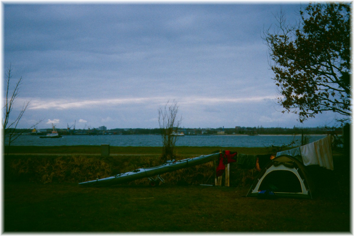 Auf dem Campingplatz in Heikendorf